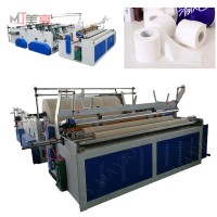 Made in China single embossing semi toilet paper machine with factory price